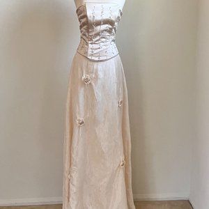 Ivory Roses Dress